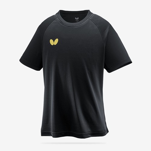 ウィンロゴ・Tシャツ2<ブラック×ゴールド>
