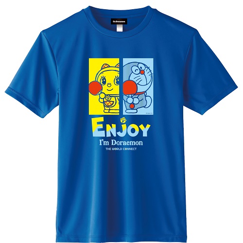 ★24年3月発売開始★I'm DORAEMON 卓球 Tシャツ F