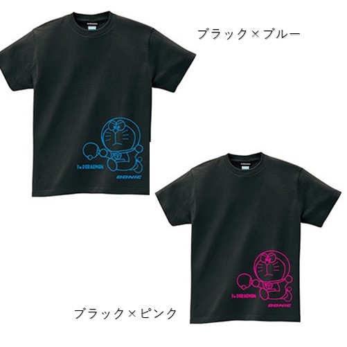 【DONIC特別値下599円】 I'm DORAEMON コットンTシャツA ジュニアサイズ
