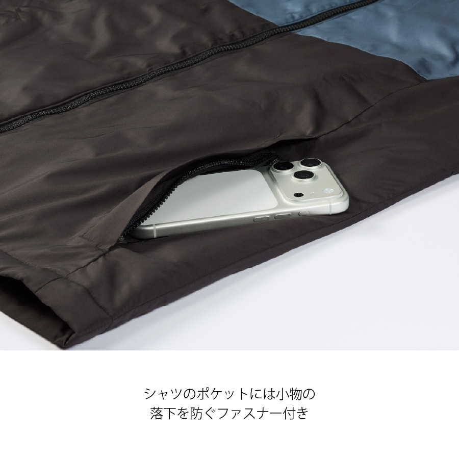 ★2026年9月新商品★テラホットウォーマーシャツ<ブルーグレー>