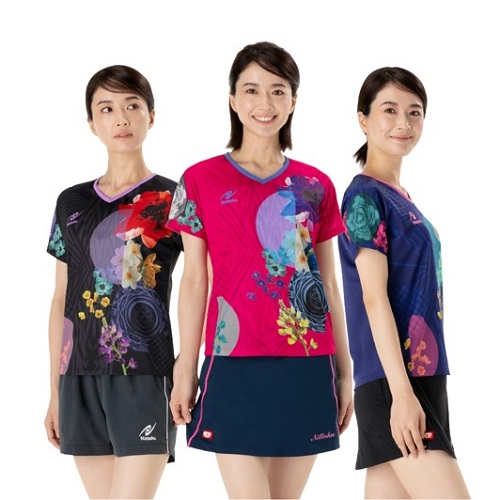 ★25年3月発売開始★モダンフラワーシャツ(女子用)