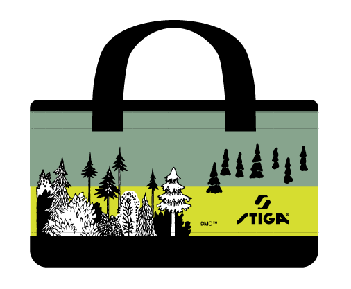 STIGA ボールケース ムーミン・スナフキン
